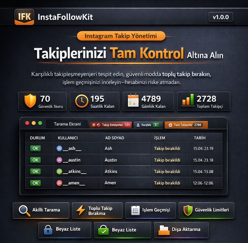 İnsta Follow Kit V1.0.0